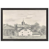 Distillery in Izvara by Nicholas Roerich, framed poster, view 2