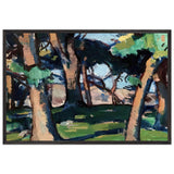 Douglas Hall by Samuel Peploe, framed poster