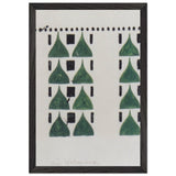 Draft for Wall Decoration in the Living Room of the Apartment in Berlin Stonborough by Koloman Moser, framed poster, view 2
