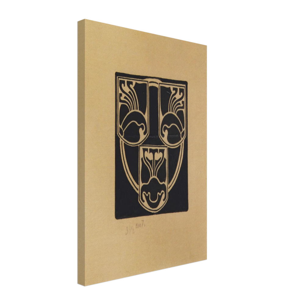 Draft of the Emblem, Association of Austrian Artists Secession by Koloman Moser, canvas