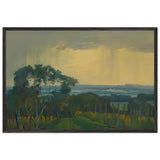 During Rain by Stefan Popescu, framed poster