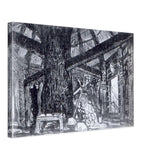 Dwelling of Gunding by Nicholas Roerich, canvas