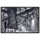 Dwelling of Gunding by Nicholas Roerich, framed poster