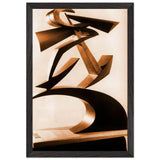 Dynamic of Boccioni's Fist by Giacomo Balla, framed poster, view 2
