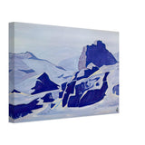 Dzong at Evening by Nicholas Roerich, canvas, view 2