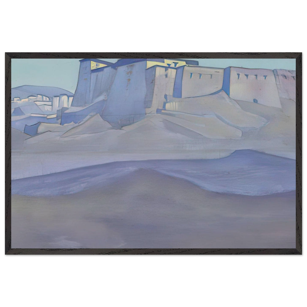 Dzong by Nicholas Roerich, framed poster