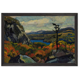 Early Autumn, Montreal River, Algoma by J. E. H. MacDonald, framed poster, view 2