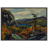 Early Autumn, Montreal River, Algoma by J. E. H. MacDonald, framed poster, view 3
