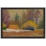 Early Spring in the Mountains by Oleksa Novakivskyi, framed poster, view 2