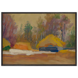 Early Spring in the Mountains by Oleksa Novakivskyi, framed poster, view 3