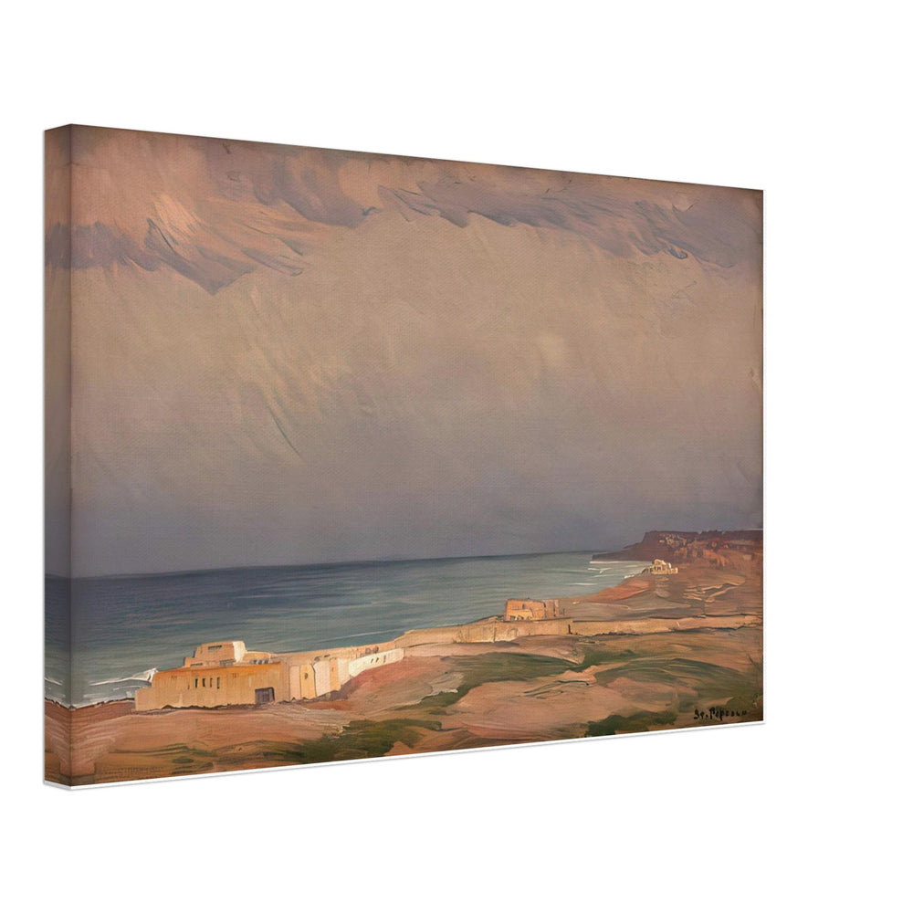 Eforie Seashore by Stefan Popescu, canvas