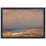 Eforie Seashore by Stefan Popescu, framed poster, view 2