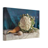 Egg and Cauliflower by George Washington Lambert, canvas, view 2