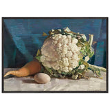 Egg and Cauliflower by George Washington Lambert, framed poster, view 3