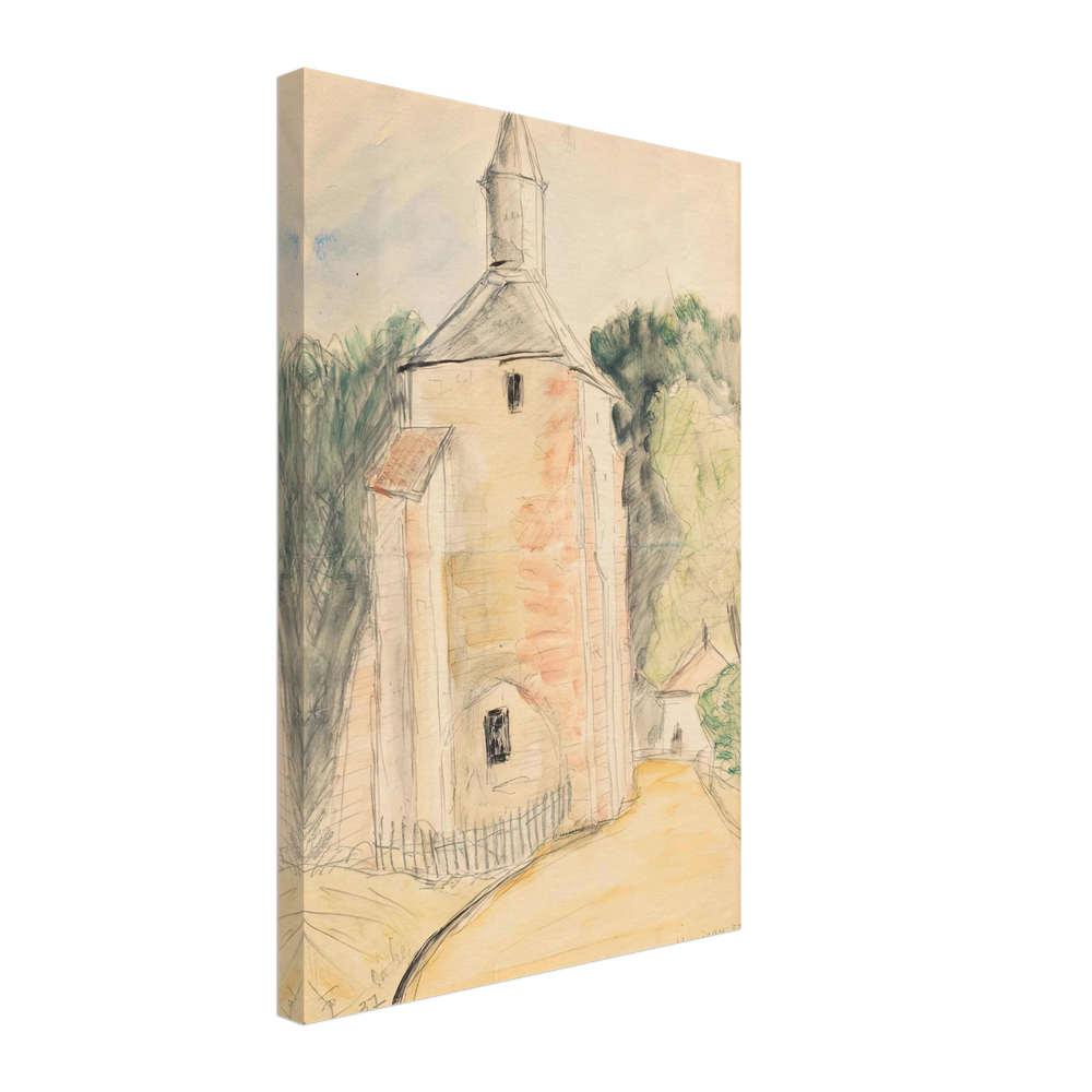 Eglise de Mimizan by Theodor Pallady, canvas
