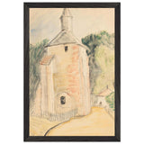 Eglise de Mimizan by Theodor Pallady, framed poster, view 2