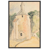 Eglise de Mimizan by Theodor Pallady, framed poster
