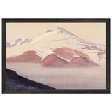 Elbrus, Caucasus by Nicholas Roerich, framed poster, view 2