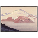 Elbrus, Caucasus by Nicholas Roerich, framed poster, view 3
