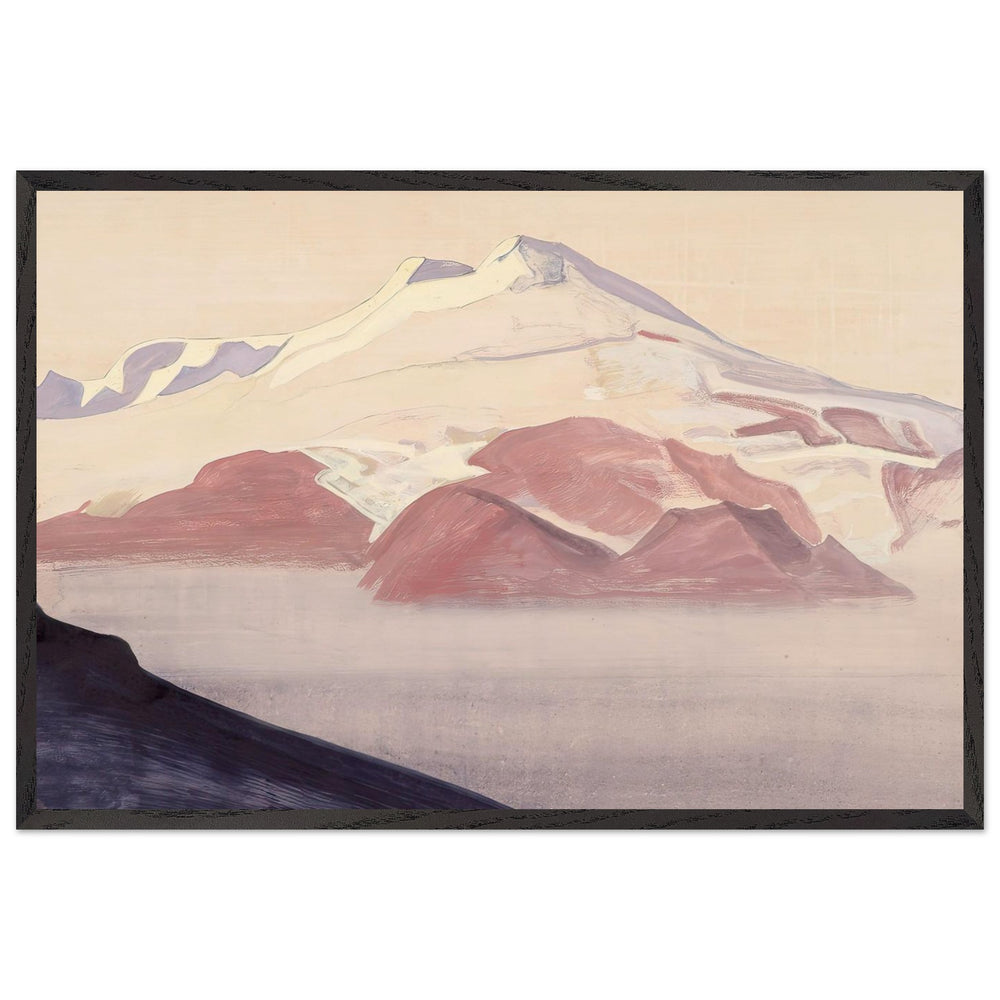 Elbrus, Caucasus by Nicholas Roerich, framed poster