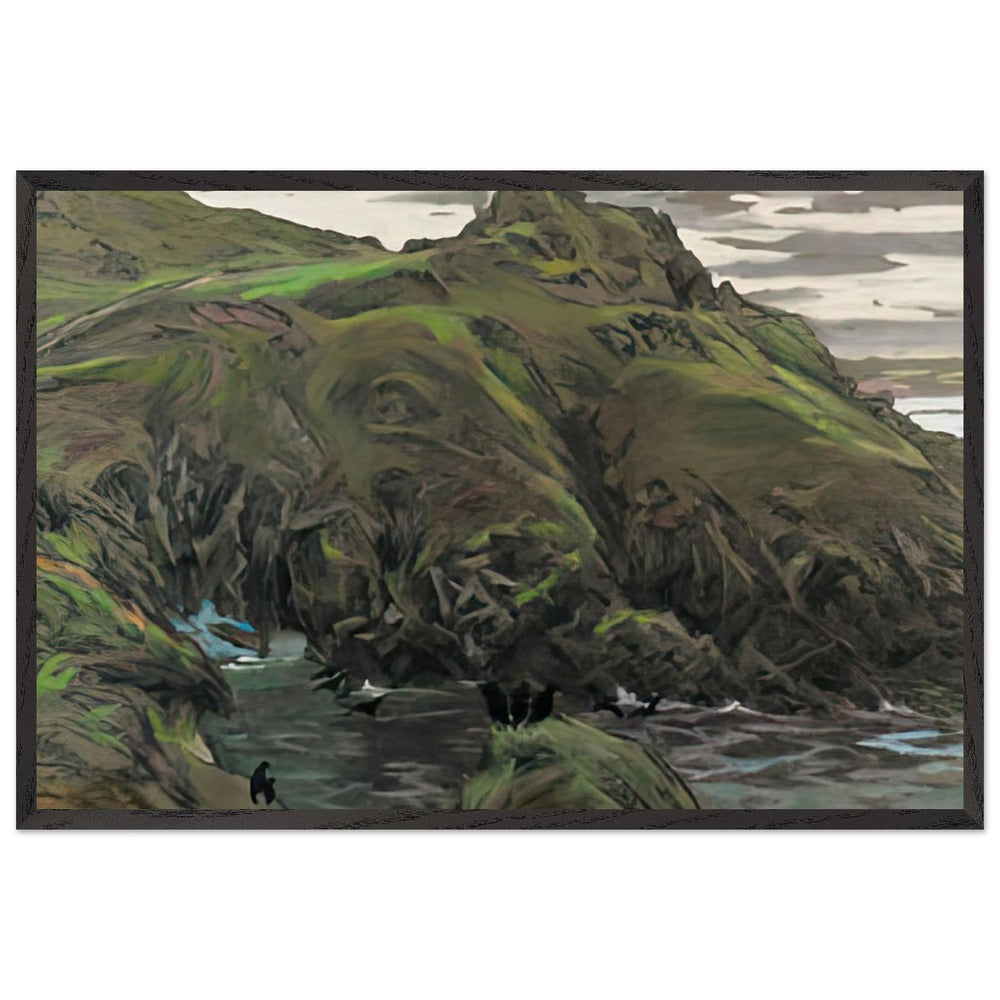 Enlightenment by Nicholas Roerich, framed poster