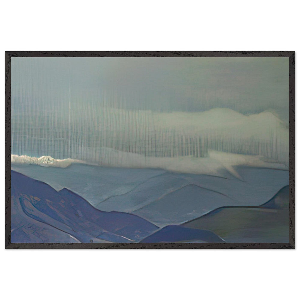 Entrance to Shambhala by Nicholas Roerich, framed poster