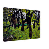 Erdőben by Scheiber Hugó, canvas, view 2