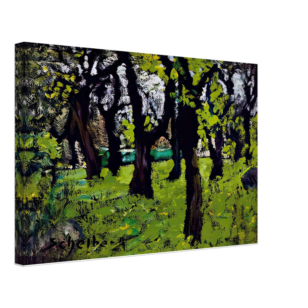 Erdőben by Scheiber Hugó, canvas