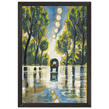 Eső Után by Scheiber Hugó, framed poster, view 2