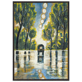 Eső Után by Scheiber Hugó, framed poster, view 3