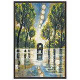 Eső Után by Scheiber Hugó, framed poster