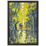 Esti Lámpafény by Scheiber Hugó, framed poster, view 2