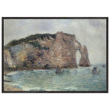 Etretat by Gustave Loiseau, framed poster, view 3
