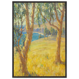 Eucalypti near Arch Beach, California by Benjamin Brown, framed poster, view 3