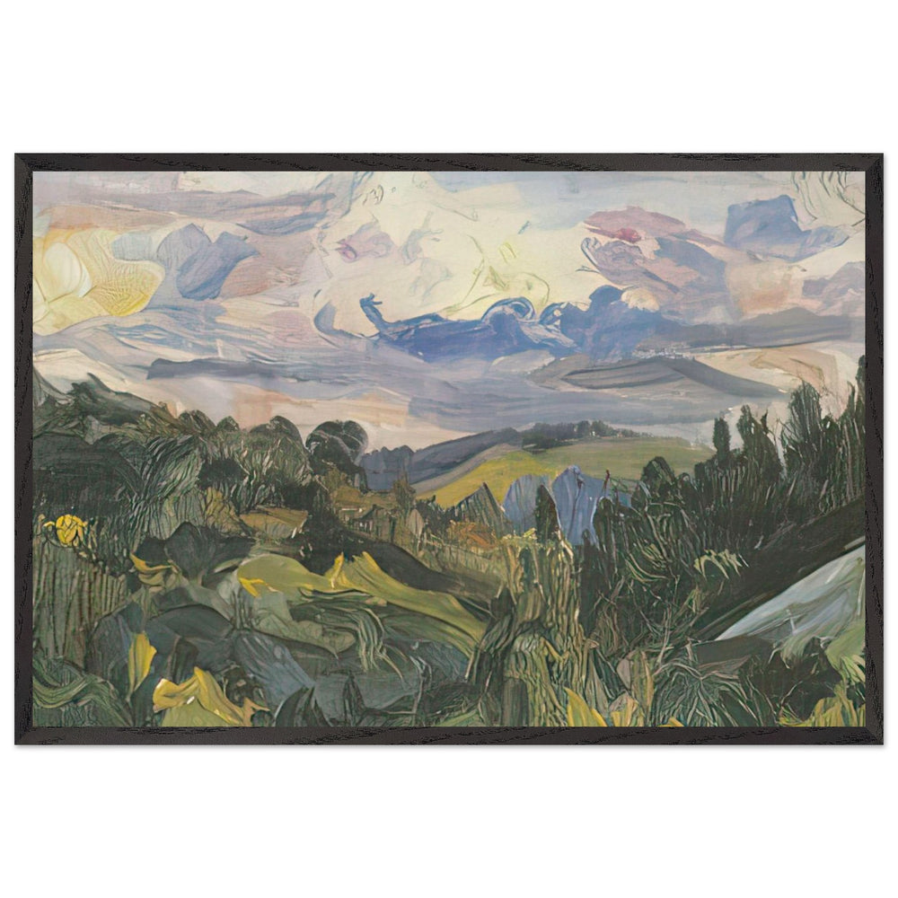 Evening Approaches by Oleksa Novakivskyi, framed poster