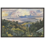 Evening Approaches by Oleksa Novakivskyi, framed poster