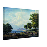 Evening at the Sea by Konstantin Bogaevsky, canvas, view 2