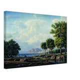 Evening at the Sea by Konstantin Bogaevsky, canvas