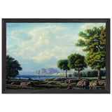 Evening at the Sea by Konstantin Bogaevsky, framed poster, view 2