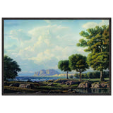 Evening at the Sea by Konstantin Bogaevsky, framed poster, view 3