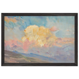 Evening clouds by Max Pietschmann, framed poster, view 2