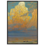 Evening Clouds on the Sea by Max Pietschmann, framed poster, view 3