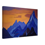 Evening by Nicholas Roerich, canvas