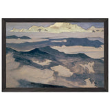 Evening by Nicholas Roerich, framed poster, view 2
