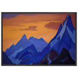 Evening by Nicholas Roerich, framed poster, view 3