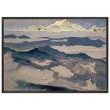 Evening by Nicholas Roerich, framed poster, view 3