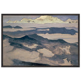 Evening by Nicholas Roerich, framed poster