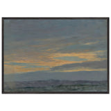 Evening sky by Max Pietschmann, framed poster, view 3