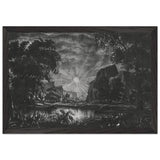 Evening Sun by Konstantin Bogaevsky, framed poster, view 2