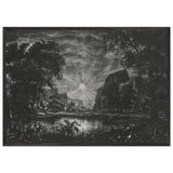 Evening Sun by Konstantin Bogaevsky, framed poster, view 3